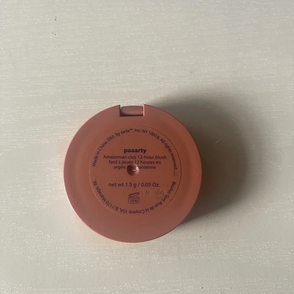 NWOB Tarte Amazonian Clay 12-Hour Blush in paaarty - Picture 3 of 3